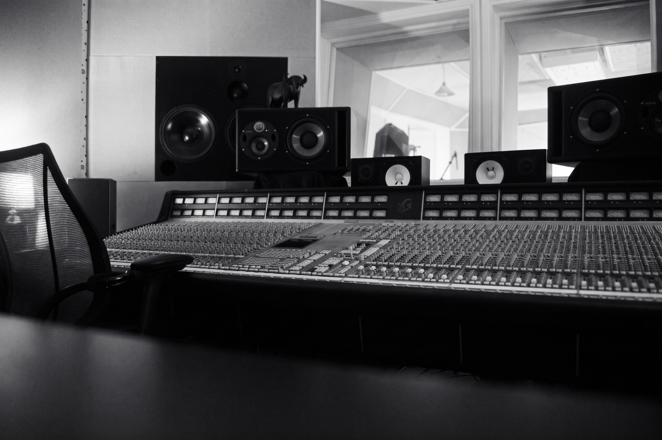 Buffalo Studio Sheffield — SSL 4048 G+ control room