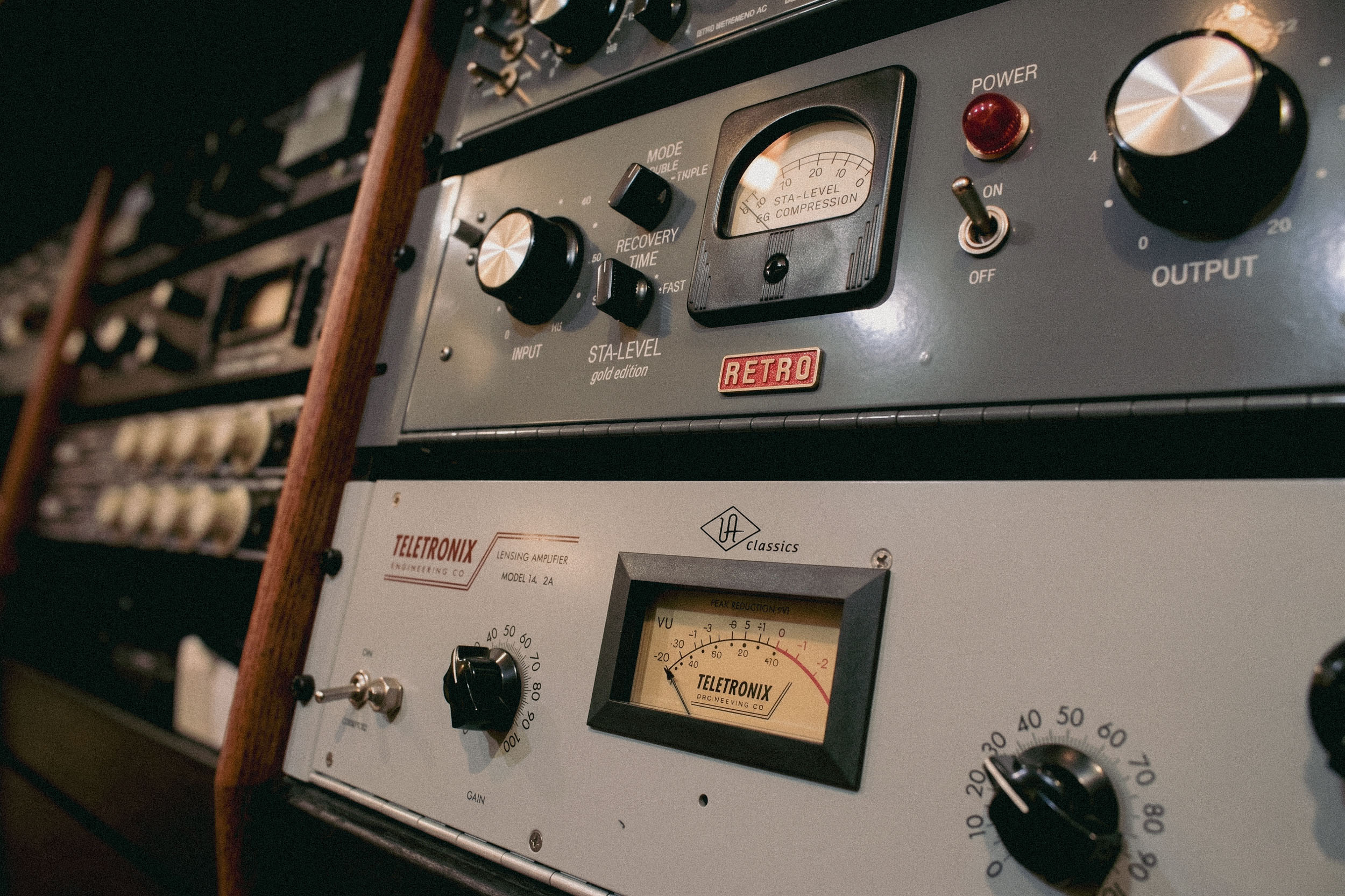 Studio gear at Buffalo Studio Sheffield