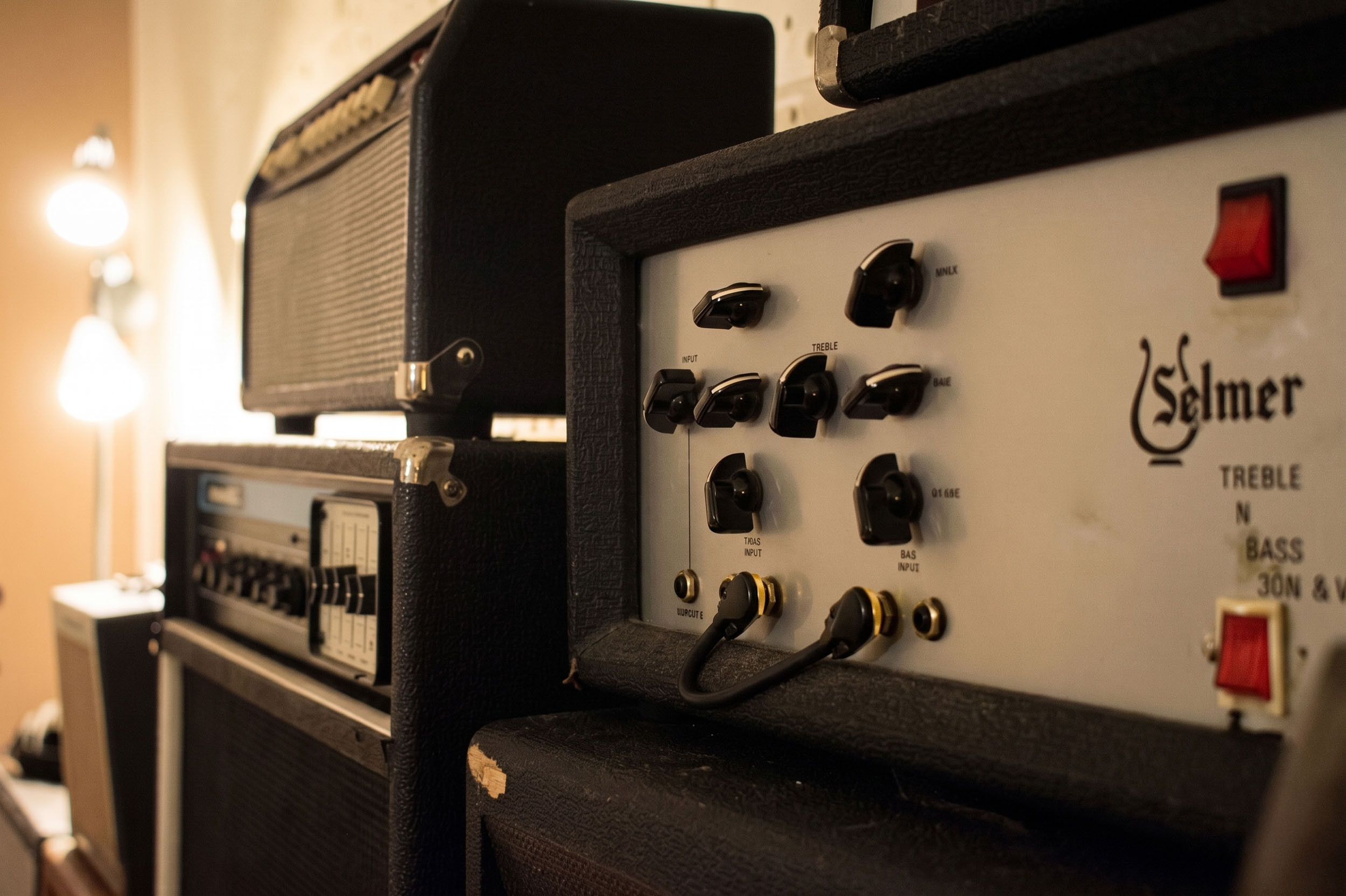 Instrument selection at Buffalo Studio Sheffield